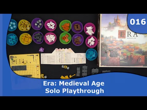 Era Medieval Age - Solo Playthrough | 016 | Culblu and Cardboard