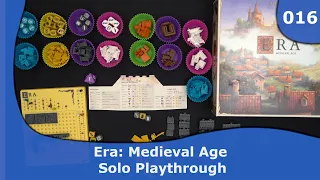 Era Medieval Age - Solo Playthrough | 016 | Culblu and Cardboard
