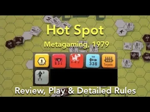 Hot Spot (Metagaming) Review & How to Play [RVW 109]
