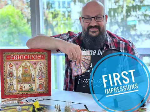 PRINCIPES board game | first impressions