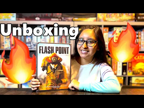 Firefighter Board Game! Flash Point Fire Rescue The Board Game Unboxing #boardgames #Unboxing