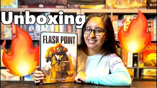 Firefighter Board Game! Flash Point Fire Rescue The Board Game Unboxing #boardgames #Unboxing