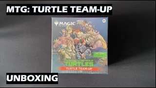 Unboxing MTG Turtle Team Up coop Magic Gathering game