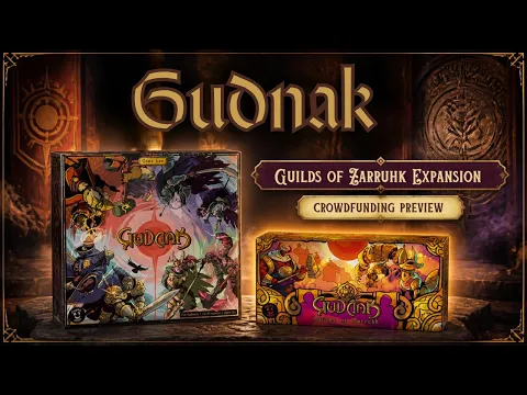 Gudnak Tactical Card Game Preview - 2026 Origins Award Winner!