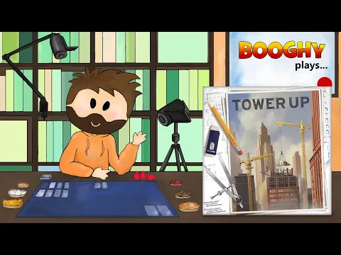 Booghy plays... Tower Up(3p, Rules, Playthrough, Review)