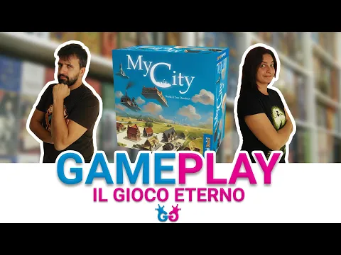 My City Partita Completa senza spoiler al nuovo gioco Legacy che cambia ad ogni partita