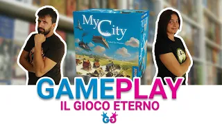 My City Partita Completa senza spoiler al nuovo gioco Legacy che cambia ad ogni partita