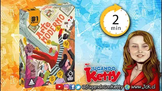 Arte Moderno en 2 Minutos [Juego de Mesa / Fractal Juegos / 31 Minutos ]