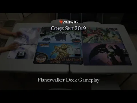 Magic: The Gathering: Core Set 2019 Planeswalker Deck Gameplay