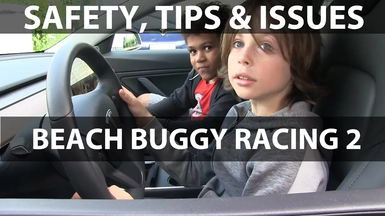 How to play Beach Buggy in Tesla safely