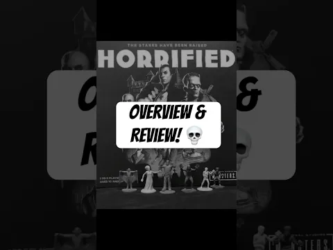 “Horrified” Overview and Review! #boardgame #spookygames #UniversalMonsters #tabletopgames