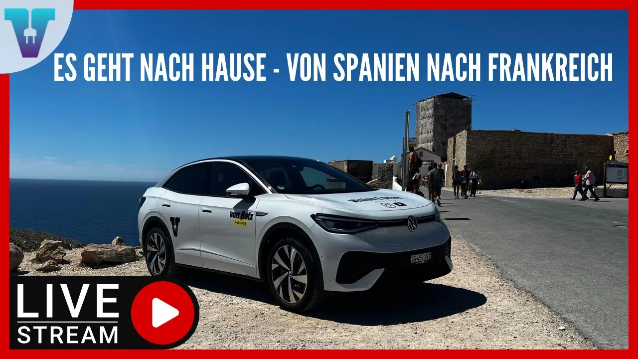 Zurück in die Schweiz- 2.Teil von Spanien nach Frankreich mit dem VW ID5 Live
