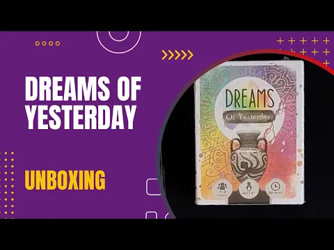 Dreams of Yesterday Board Game Unboxing | DaniCha