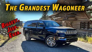 The 2023 Grand Wagoneer L Is The Biggest Jeep Ever Conceived | First Drive
