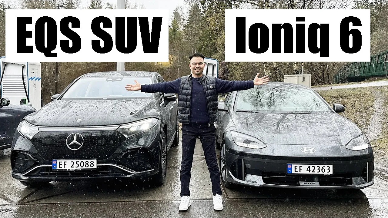 600KM REAL WORLD RACE | Hyundai Ioniq 6 vs Mercedes EQS SUV 450