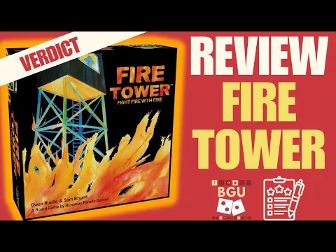 Fire Tower Board Game Review | Burn Your Friendships?