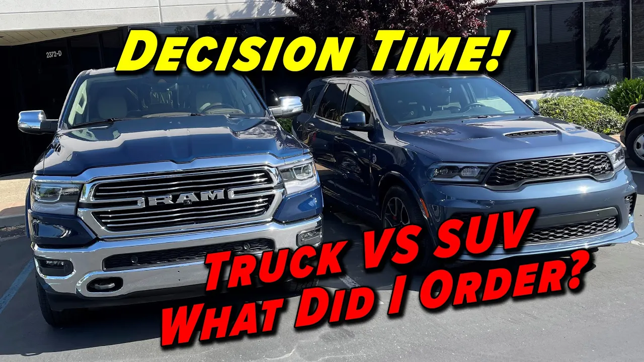 Ram 1500 vs Durango | It's Decision Time And I Can Only Buy One