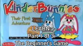 HOW TO PLAY: KinderBunnies: Their First Adventure: The Beginner's Game (Part 1 of 3)