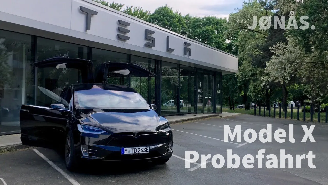 Tesla Model X Probefahrt