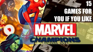 15 games to Try if you Like Marvel Champions | Recommended Tabletop games for Marvel Champions fans
