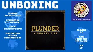 Plunder: A Pirate's Life Unboxing