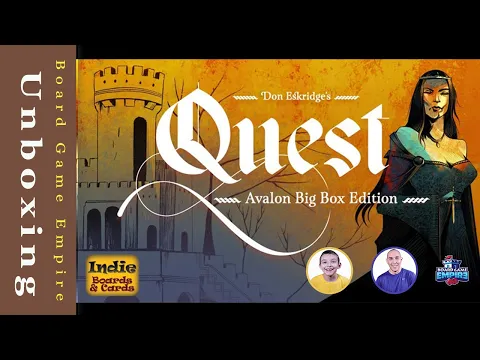 Quest Unboxing - Indie Boards & Cards