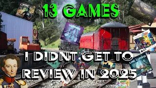 The 13 Games i didn't review in 2025 Reviewed!