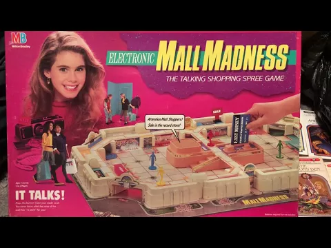 Electronic Mall Madness 1989 Milton Bradley 80s 1980s 80sThen80sNow