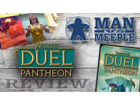 7 Wonders Duel: Pantheon (Repos) Review by Man Vs Meeple