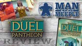 7 Wonders Duel: Pantheon (Repos) Review by Man Vs Meeple