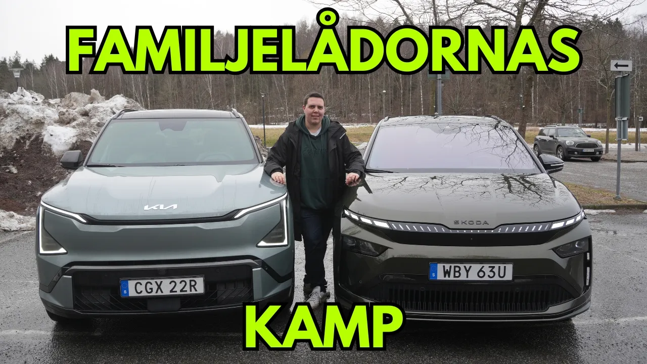 Familjeduellen: Kia EV5 utmanar Sverigefavoriten Skoda Enyaq
