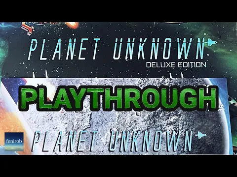 Planet Unknown Board Game | Playthrough (Deluxe Edition)