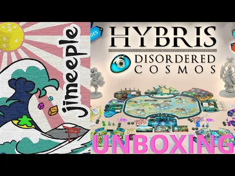 Hybris Disordered Cosmos [UNBOXING FR] + Visite surprise de l'auteur Damien !