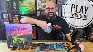 Rise of the Wastelands |4X board game | playthrough | How to play
