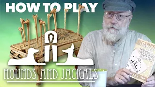 Hounds & Jackals - the favorite board game of the ancient Egyptian Pharaohs!