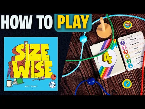 Size Wise | How to Play | Learn to Play in 3 Minutes? | The Right Size Is Up To You!