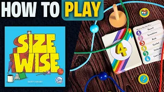 Size Wise | How to Play | Learn to Play in 3 Minutes? | The Right Size Is Up To You!