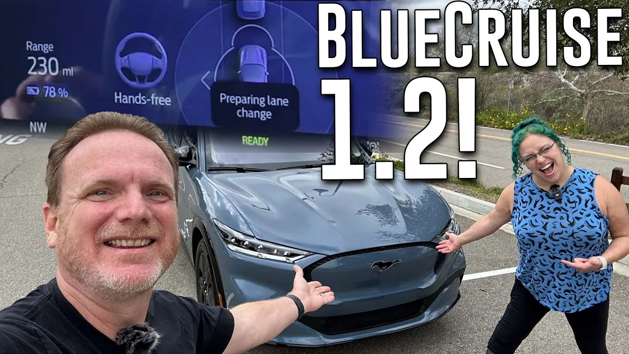 Ford BlueCruise 1.2 with Lane Change Assist! - Our First Drive!