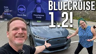Ford BlueCruise 1.2 with Lane Change Assist! - Our First Drive!