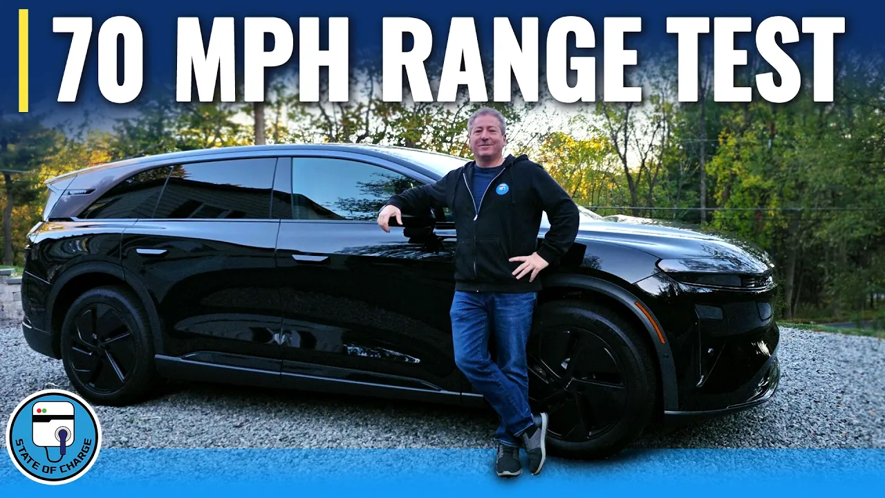 Lucid Gravity 70 MPH Range Test: Over 400 Miles Of Luxury Highway Cruising