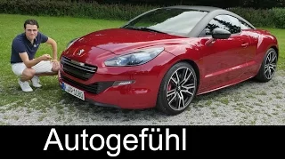 Peugeot RCZ-R FULL REVIEW test driven 270 hp 2016 - Autogefühl