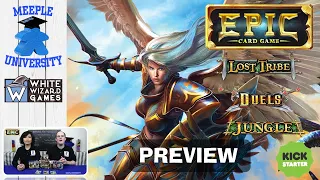Epic Card Game – Overview and Preview for Duel, Jungle and Lost Tribe