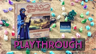 Through The Desert Board Game | Playthrough (WARNING: Teenager Involved )
