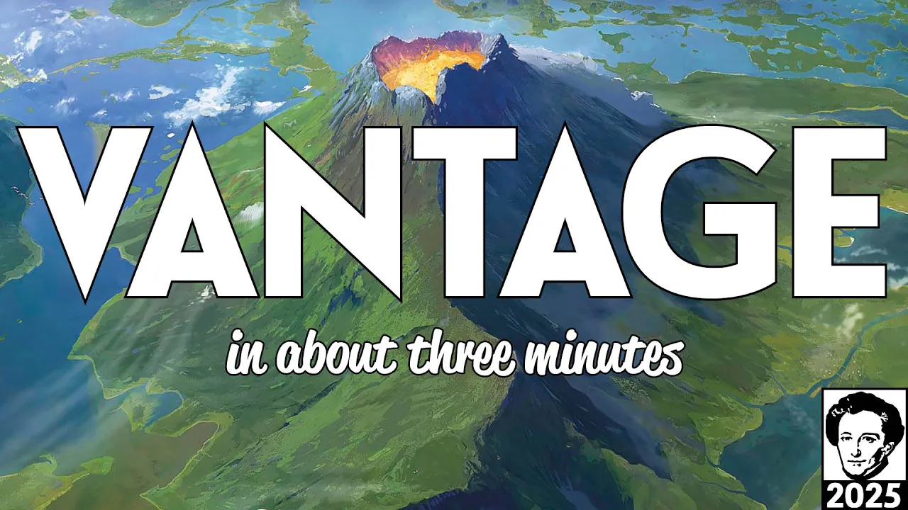 Vantage in about 3 minutes - Board game review
