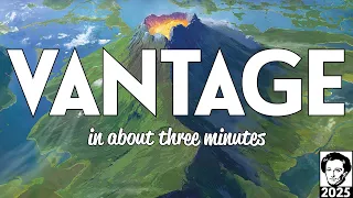 Vantage in about 3 minutes - Board game review