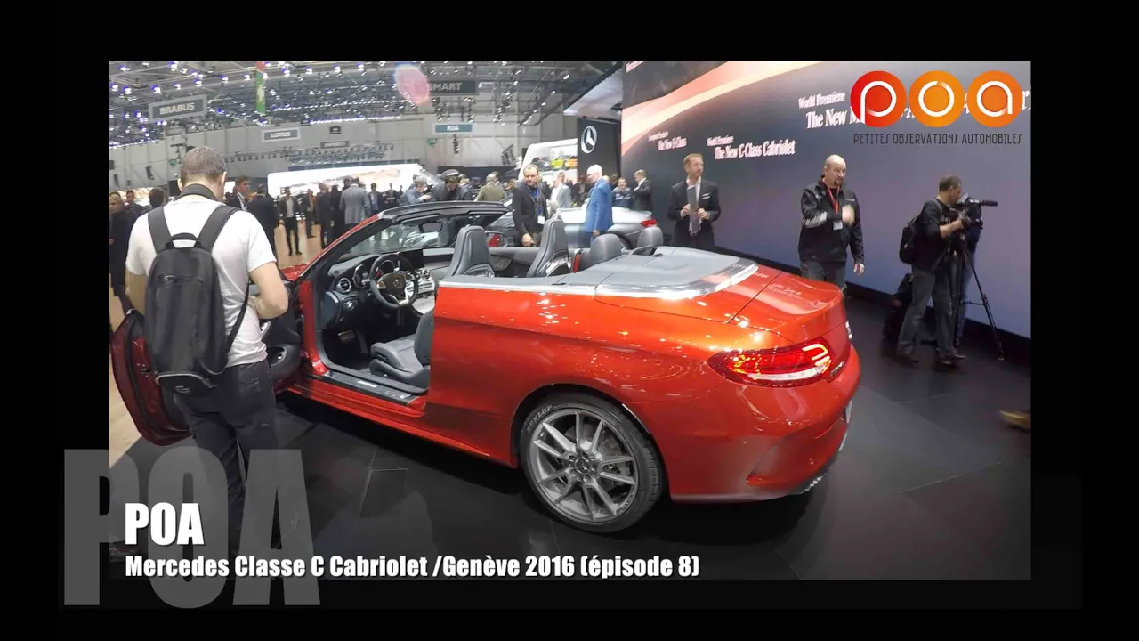Mercedes Classe C Cabriolet & Mercedes Classe E 2016 - Salon de Genève 2016 8/20