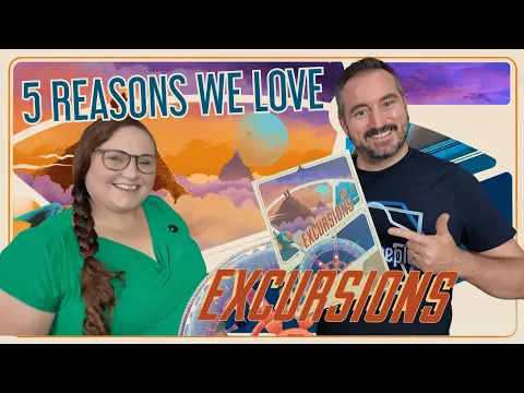 Excursions - Galactic Cruise but quicker! 5 Reasons why we loved this new board game