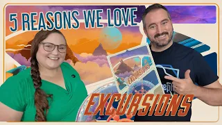 Excursions - Galactic Cruise but quicker! 5 Reasons why we loved this new board game