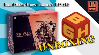 Board Game Heaven Unboxing 248: RIVALS (Unkind Games)