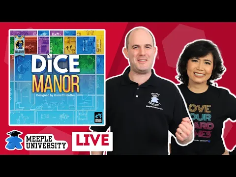 Dice Manor - Live Playthrough Board Game and Giveaway